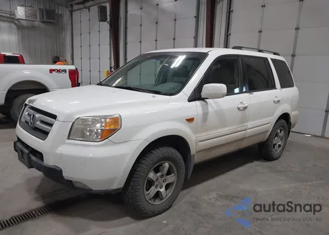 2006 Honda Pilot Ex from USA, damaged, VIN 5FNYF28426B010172
